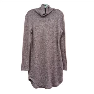 NWT No Comment Mini Turtleneck Sweater Dress